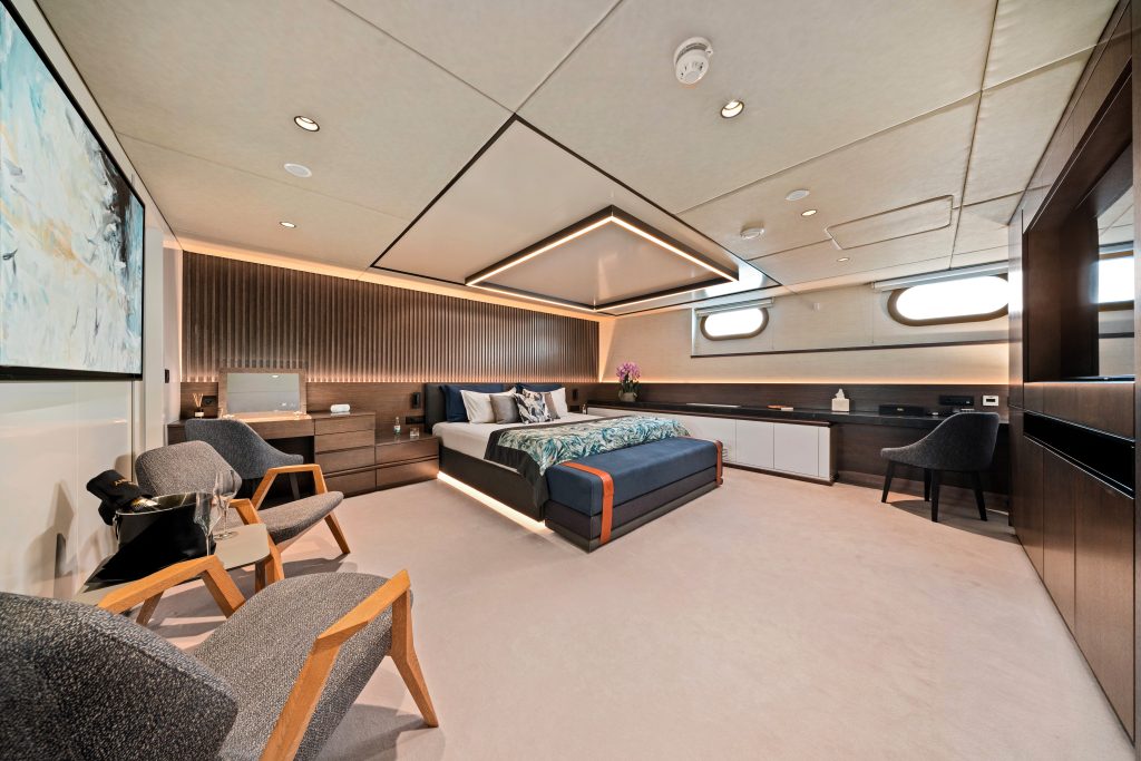 ANIMA MARIS Master stateroom - Lower deck Aft