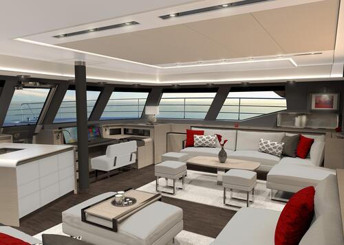 Yacht interior image