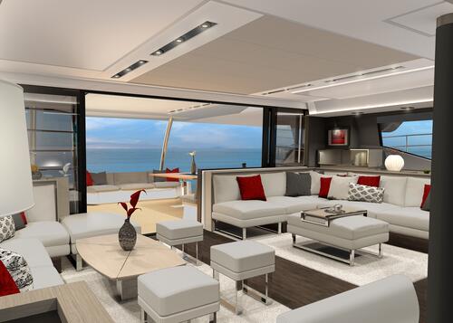 Yacht interior image