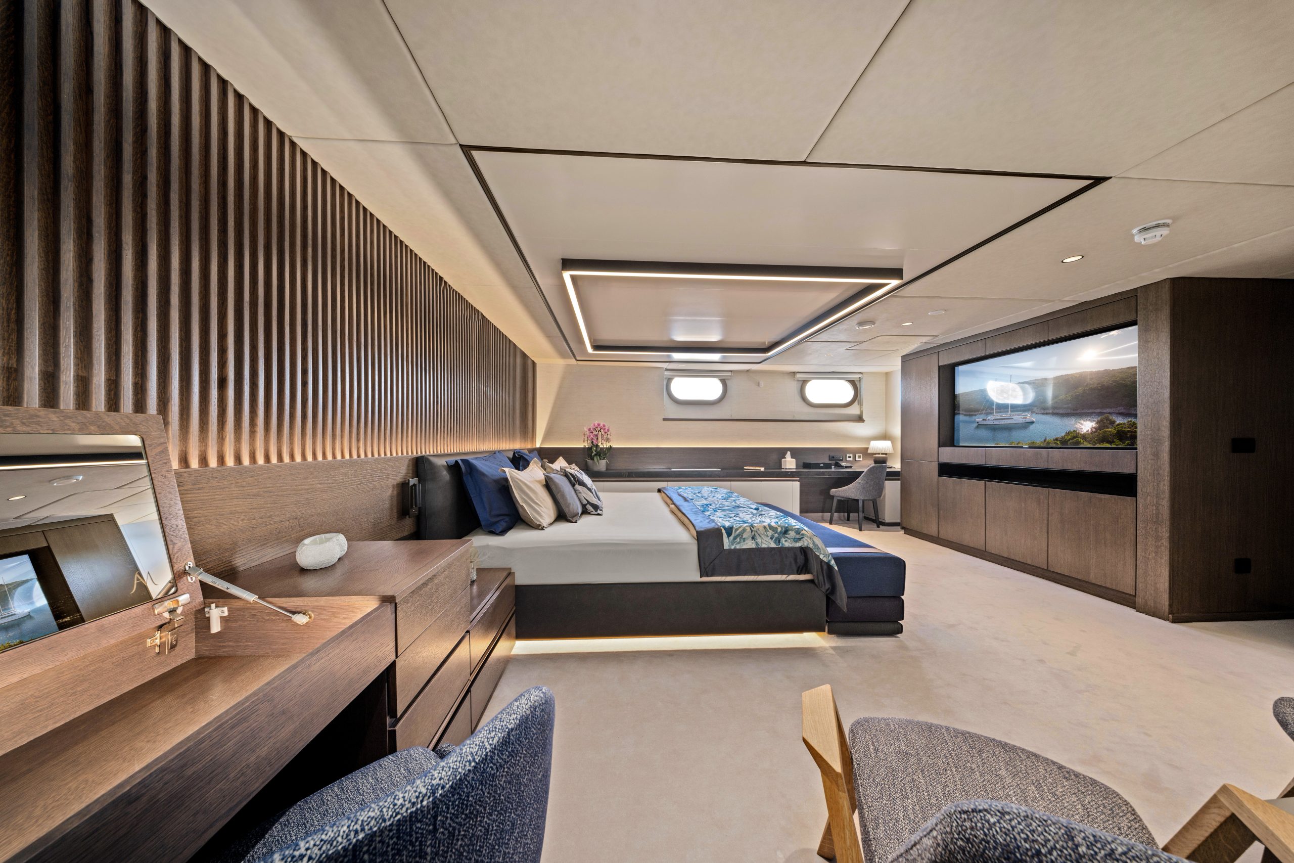 ANIMA MARIS Master stateroom - Lower deck Aft