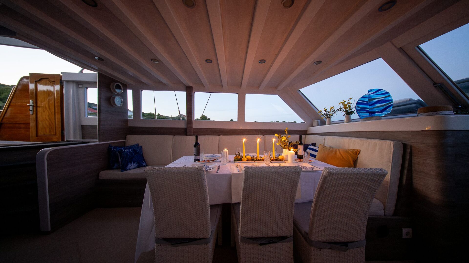 Yacht interior image