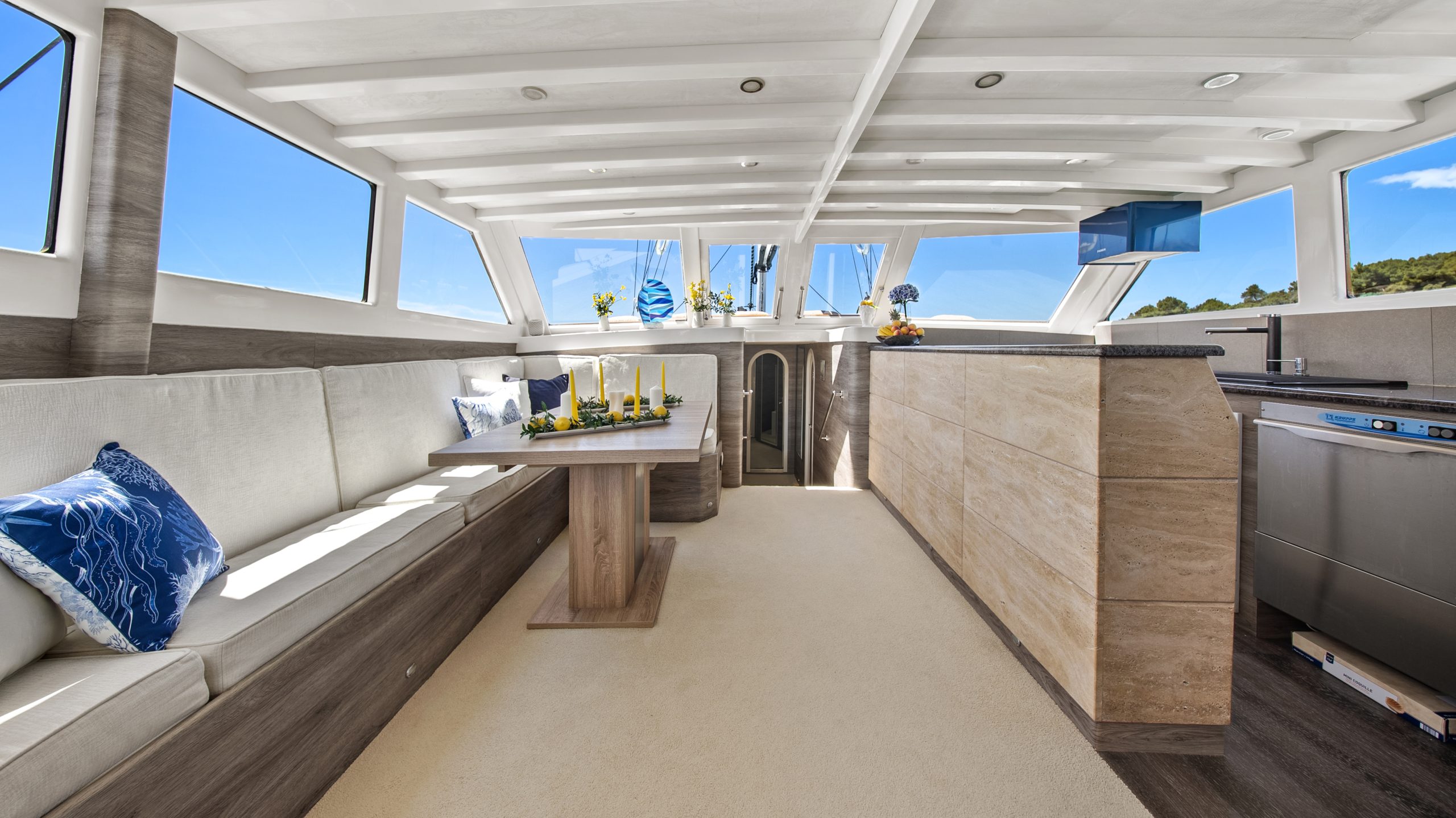 Yacht interior image