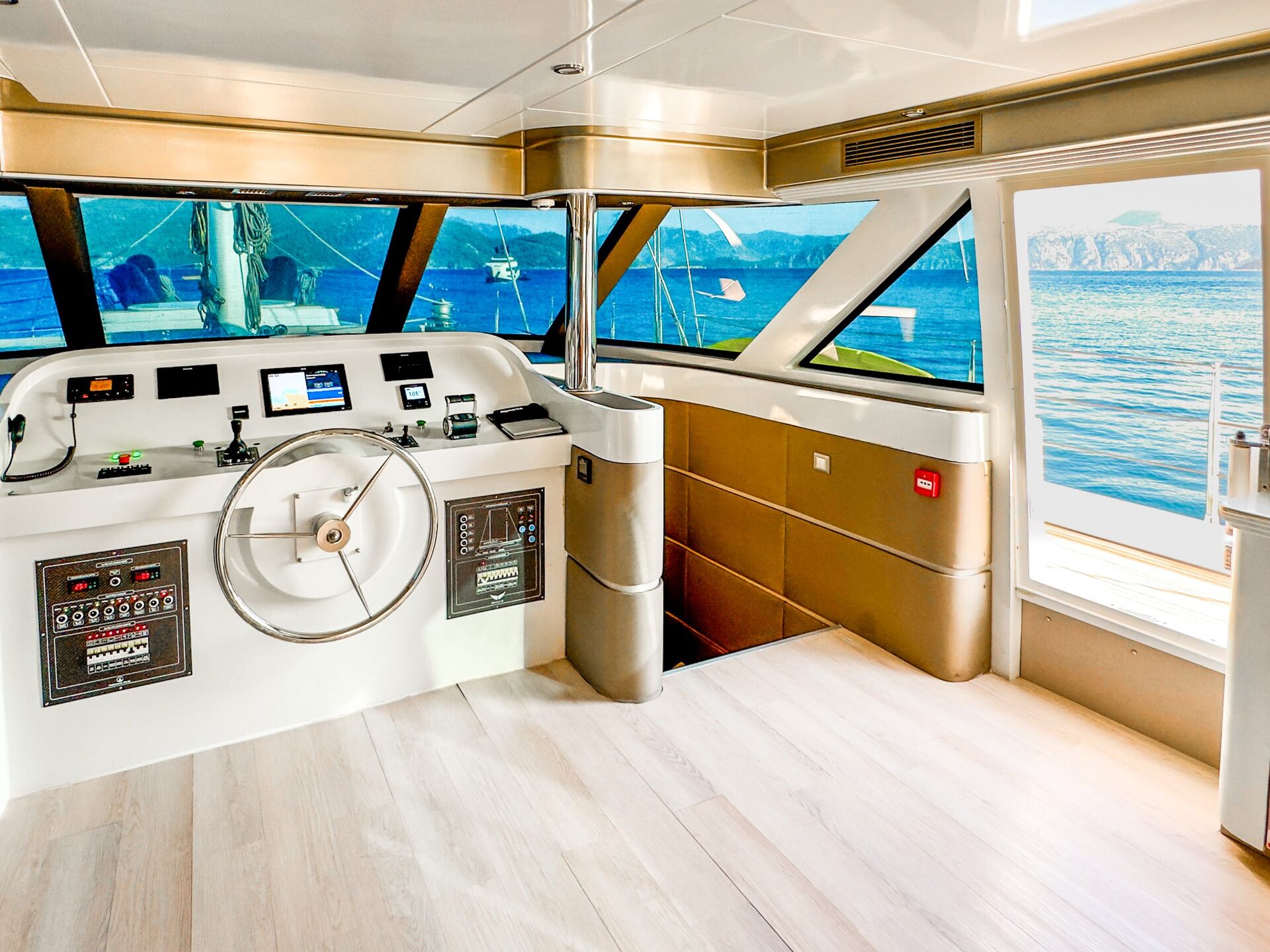 Yacht interior image
