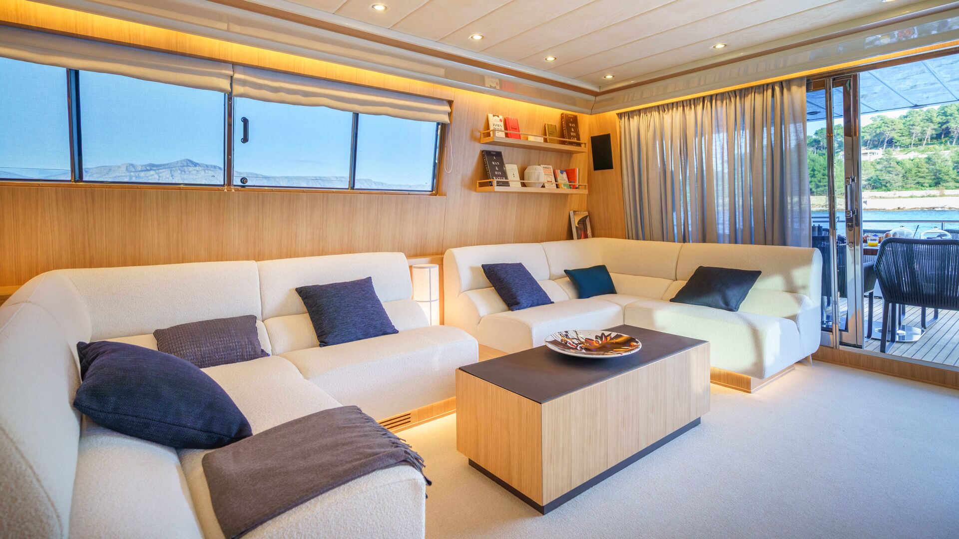 Yacht interior image