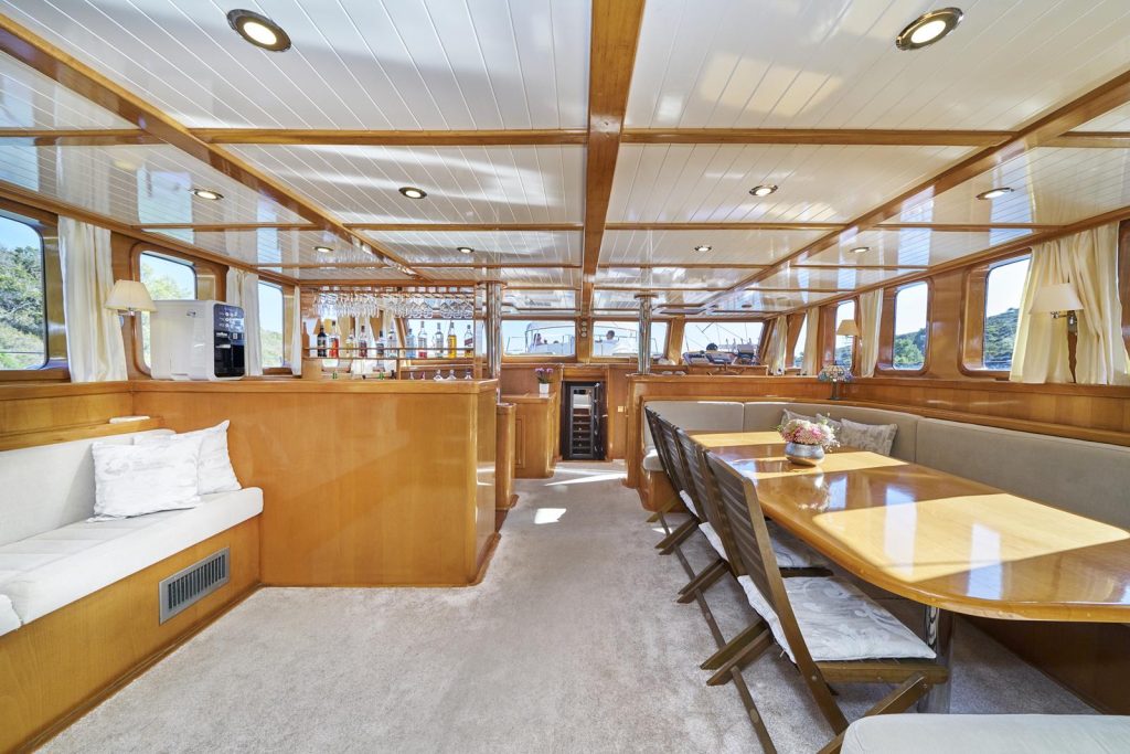 Yacht interior image