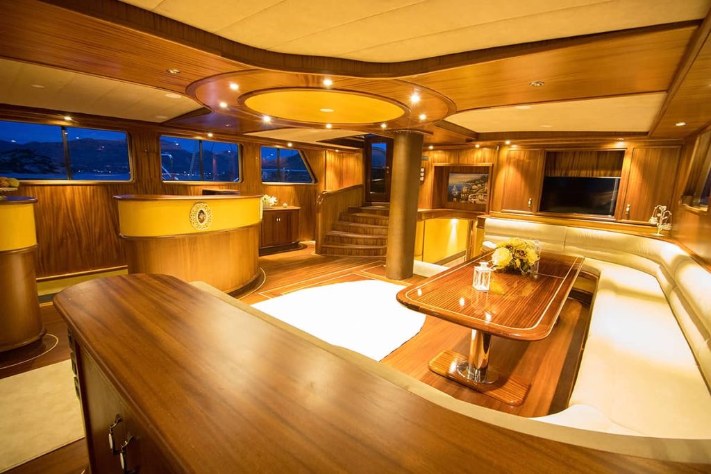 Yacht interior image