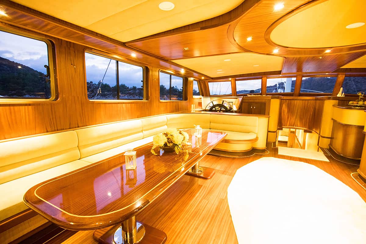 Yacht interior image