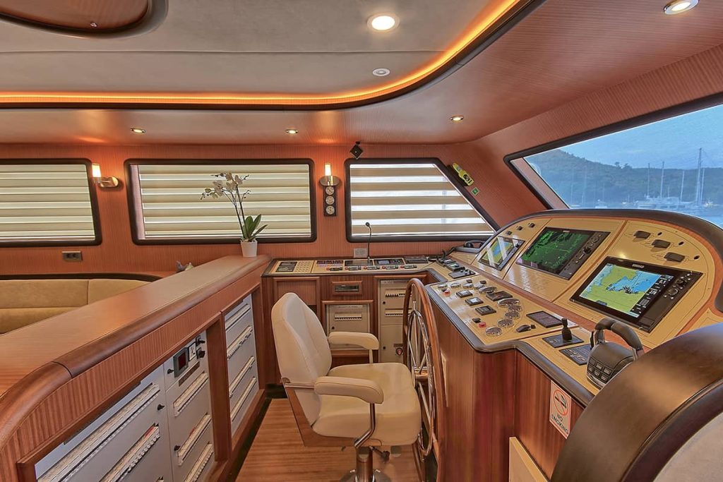 Yacht interior image