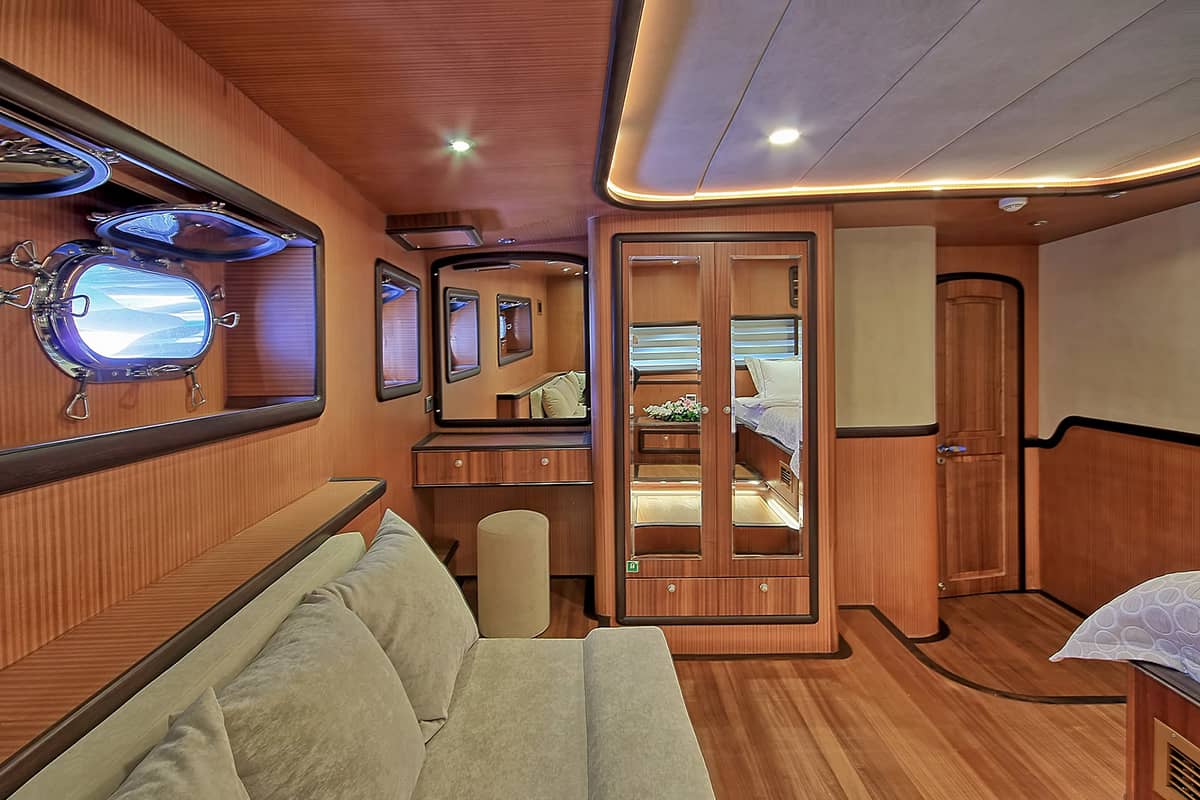 Yacht interior image