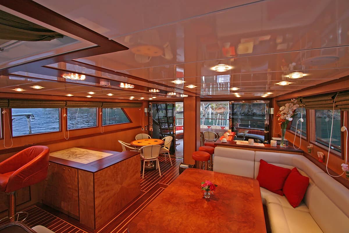 Yacht interior image