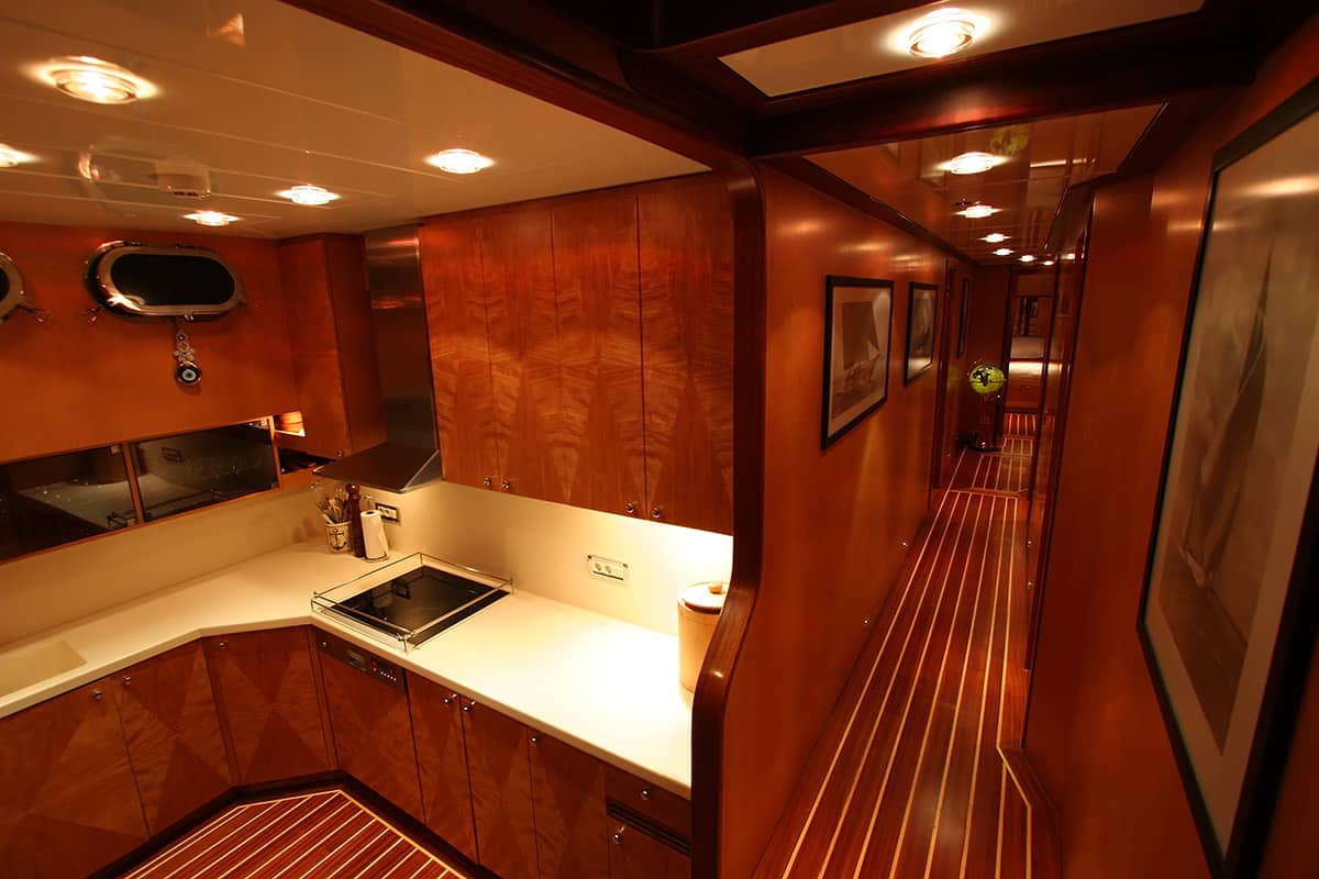 Yacht interior image