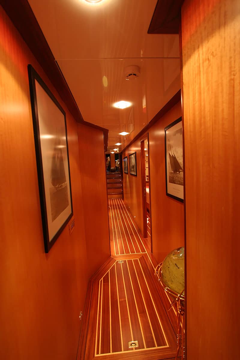 Yacht interior image