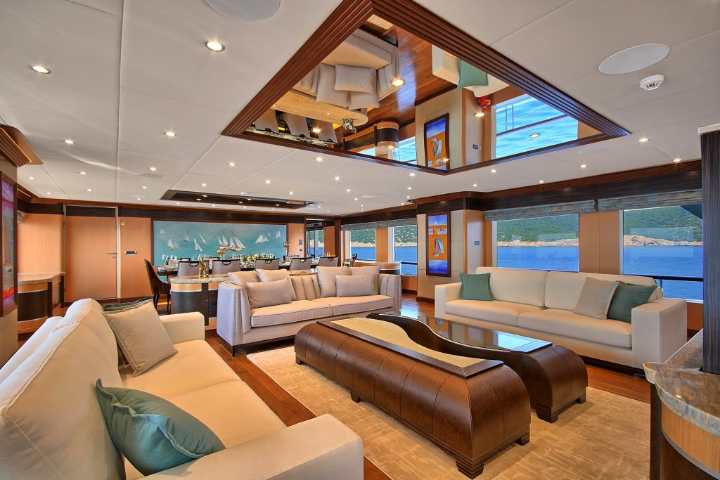 Yacht interior image