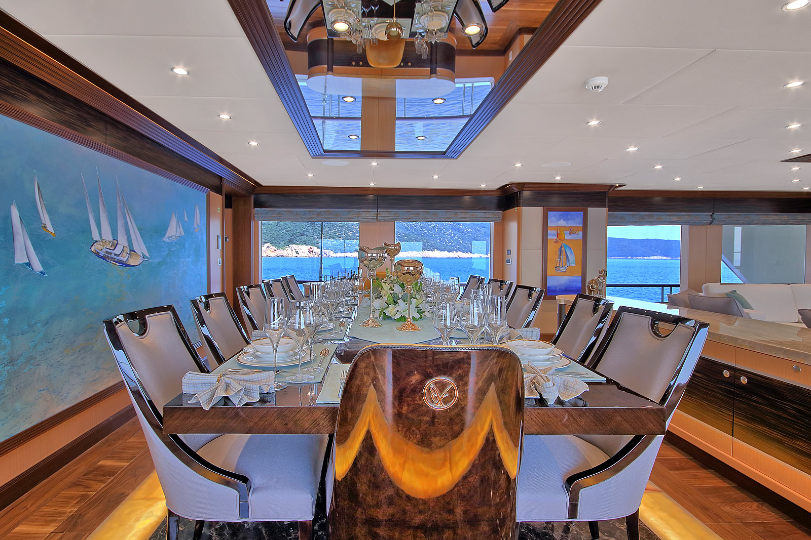 Yacht interior image