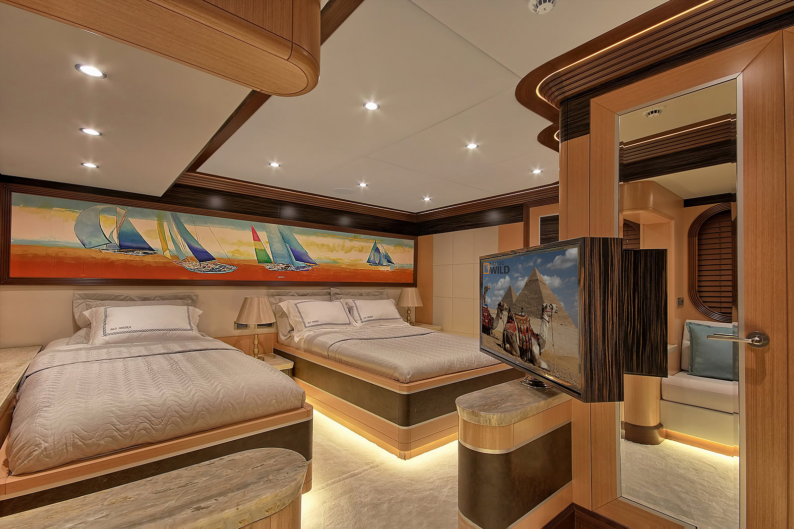 Yacht interior image