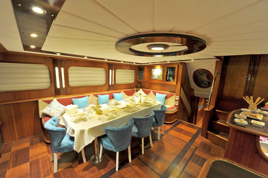 Yacht interior image