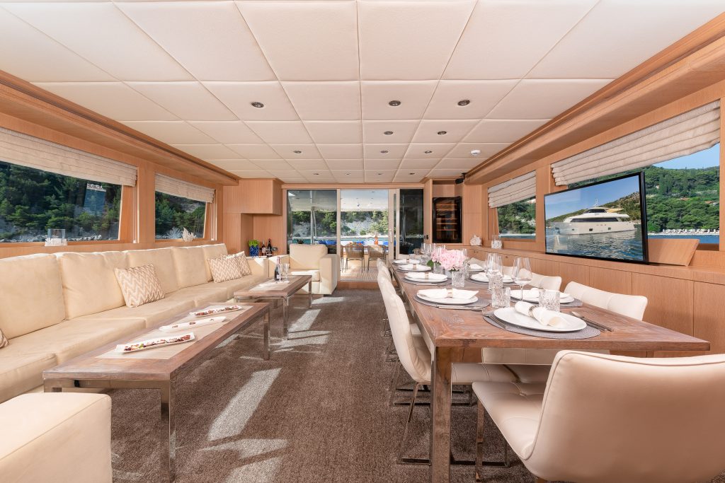 Yacht interior image