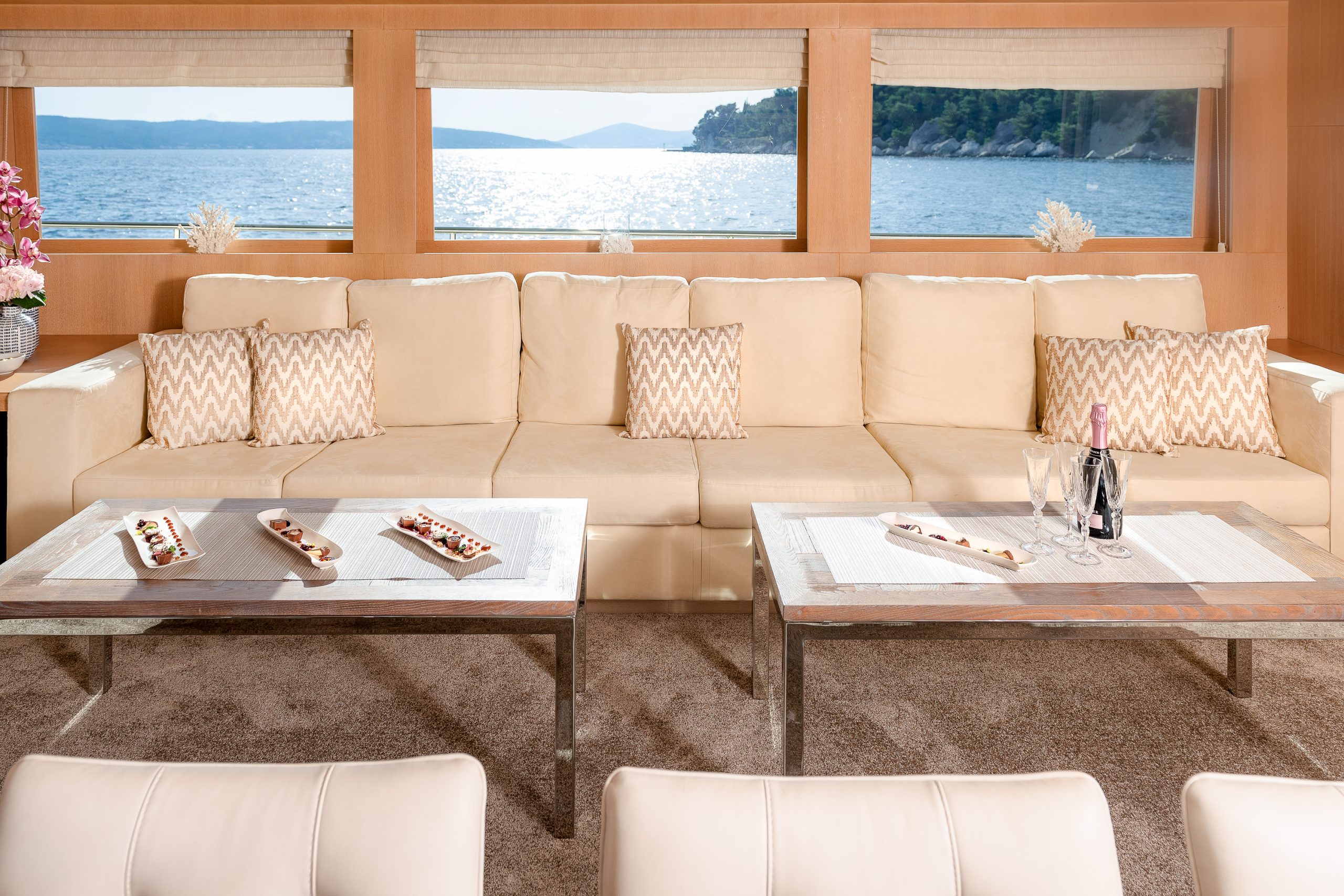 Yacht interior image