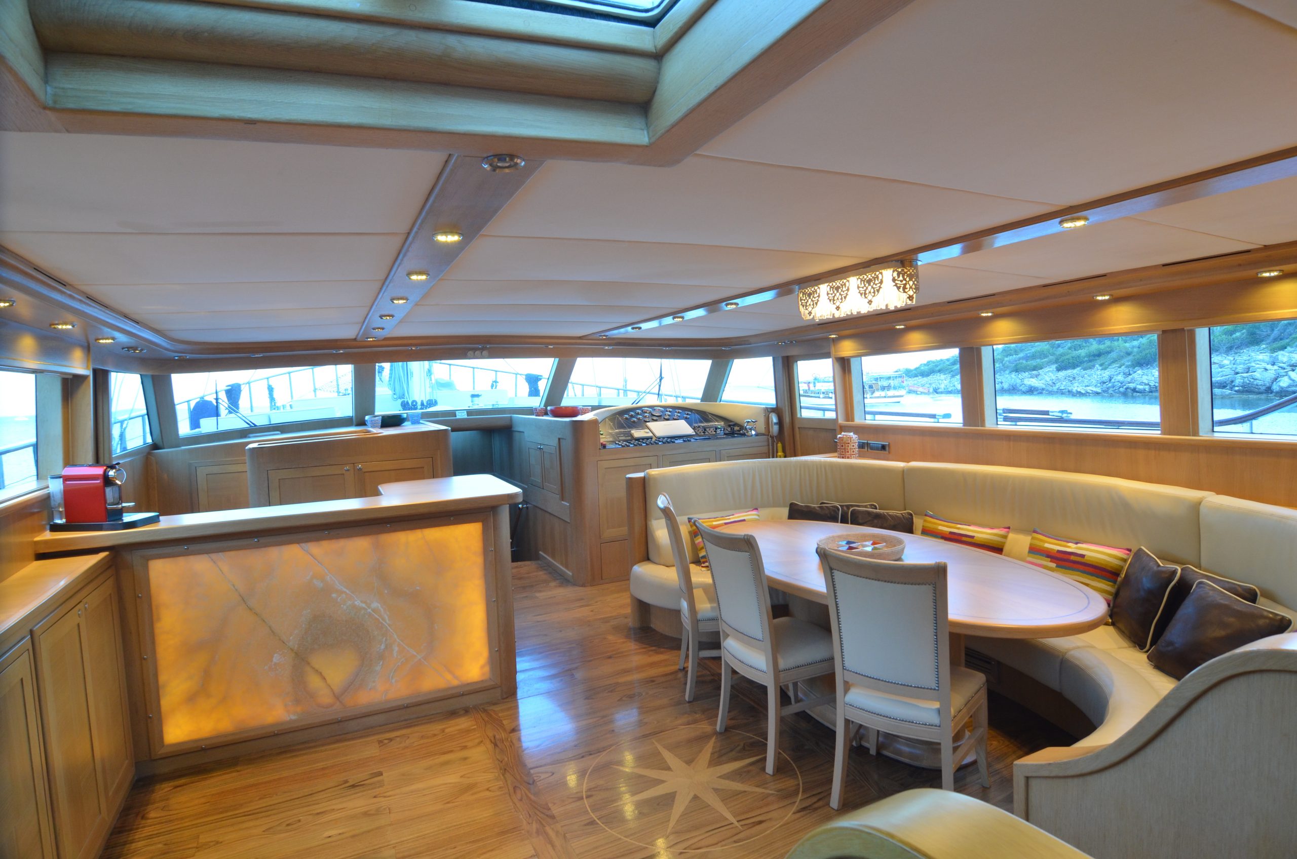 Yacht interior image