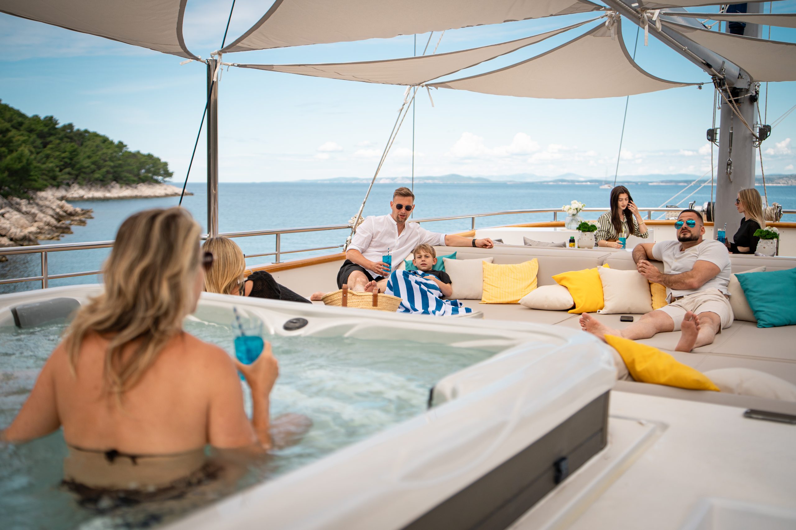 DALMATINO Jacuzzi - Sun deck