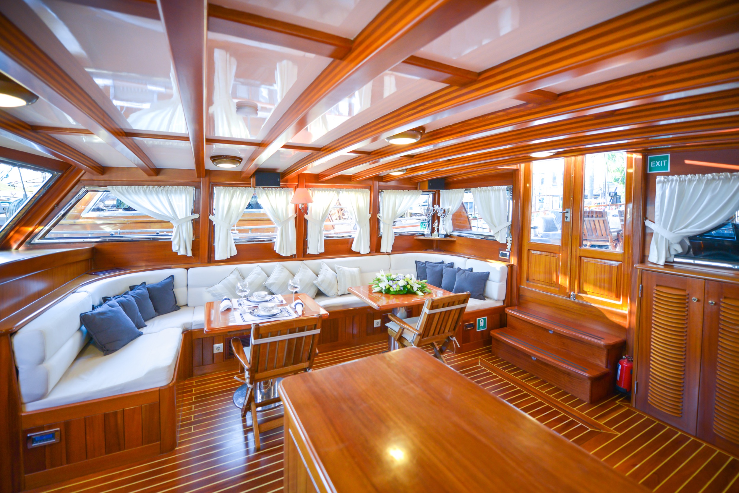 Yacht interior image
