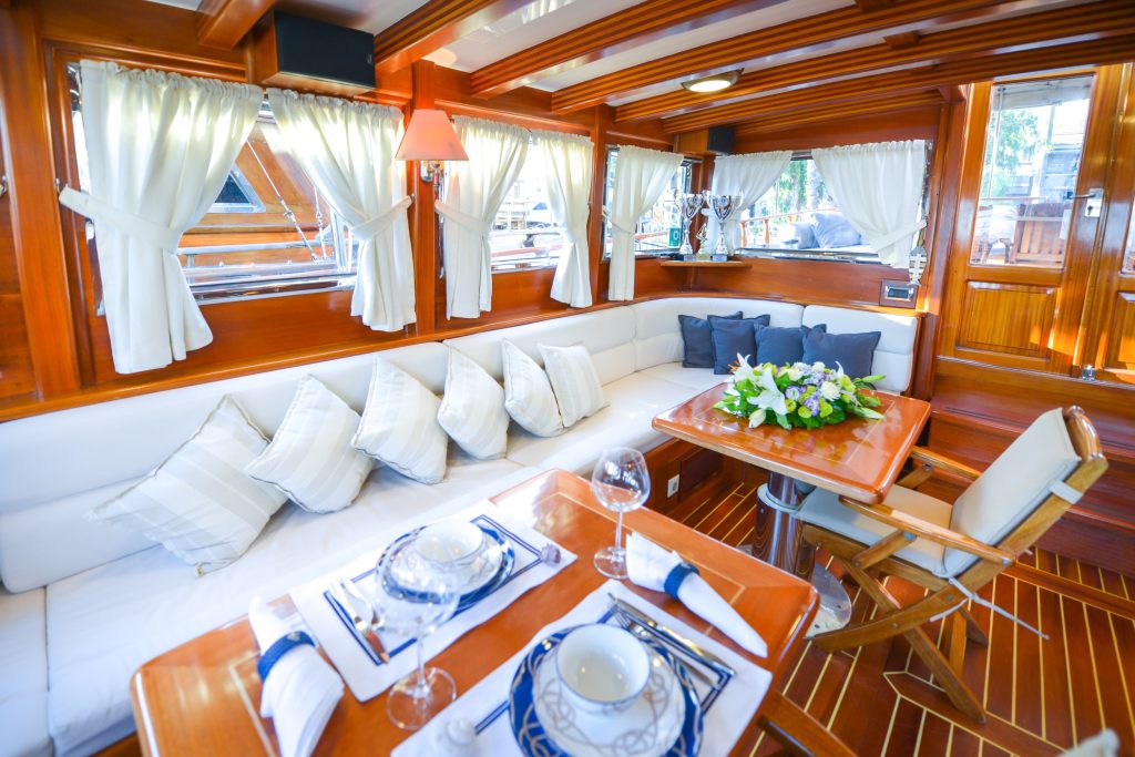Yacht interior image