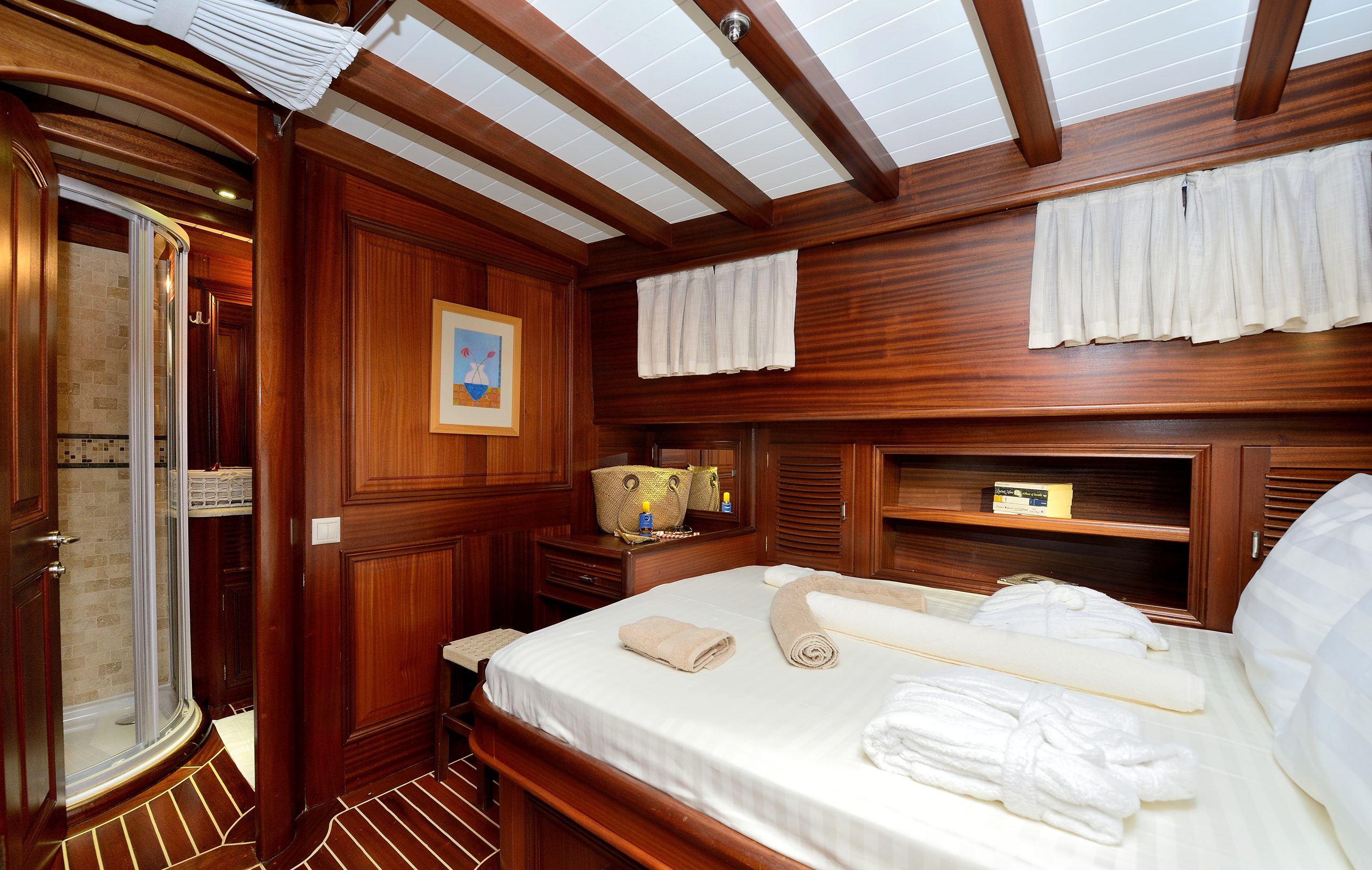 Yacht interior image