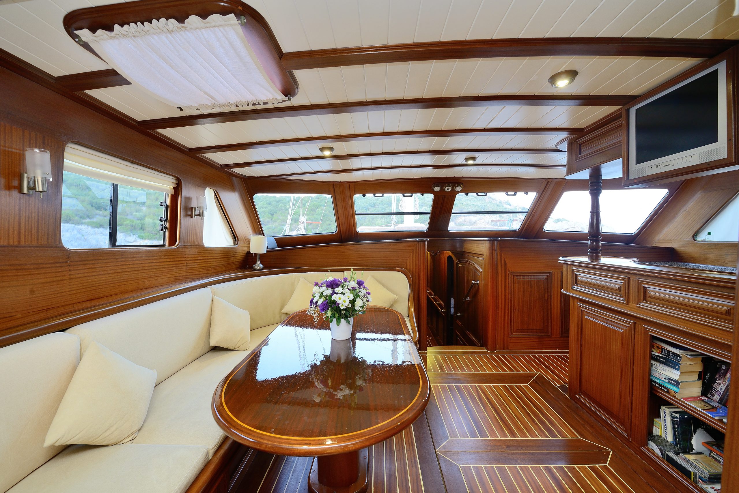 Yacht interior image