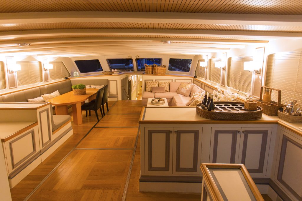 Yacht interior image
