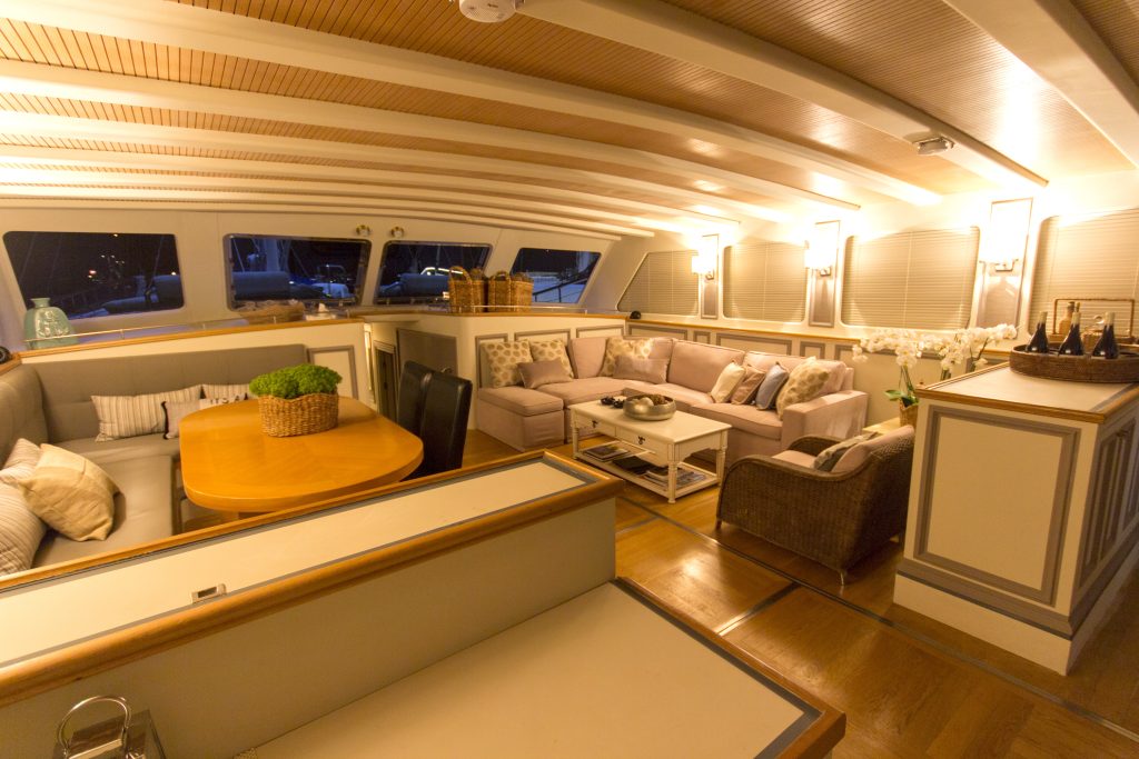 Yacht interior image