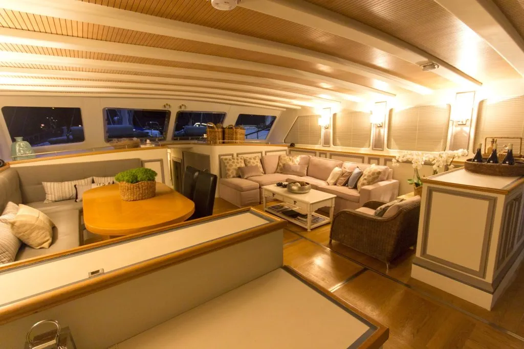 Yacht interior image