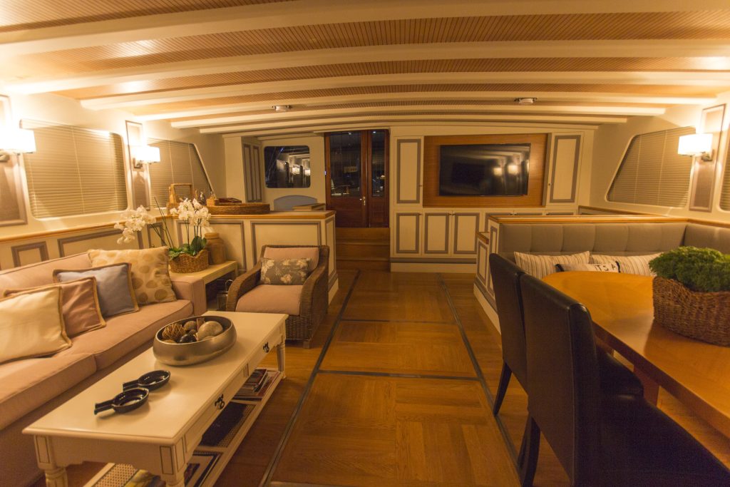Yacht interior image
