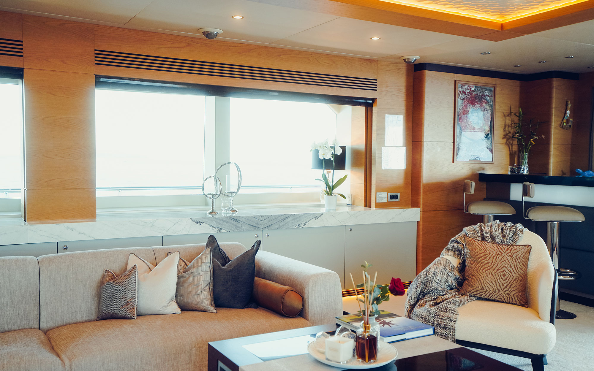 Yacht interior image