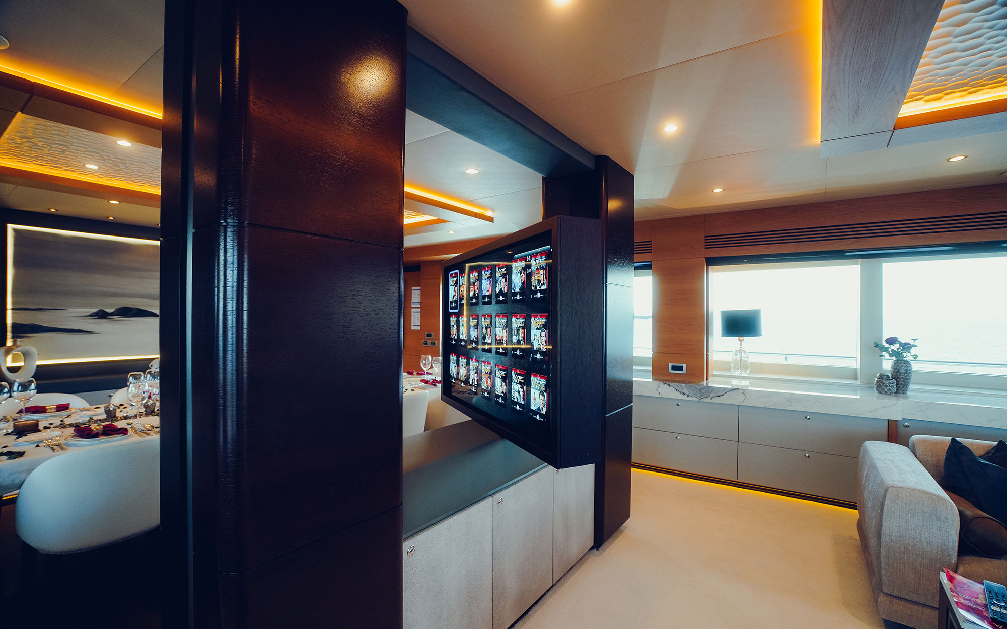 Yacht interior image