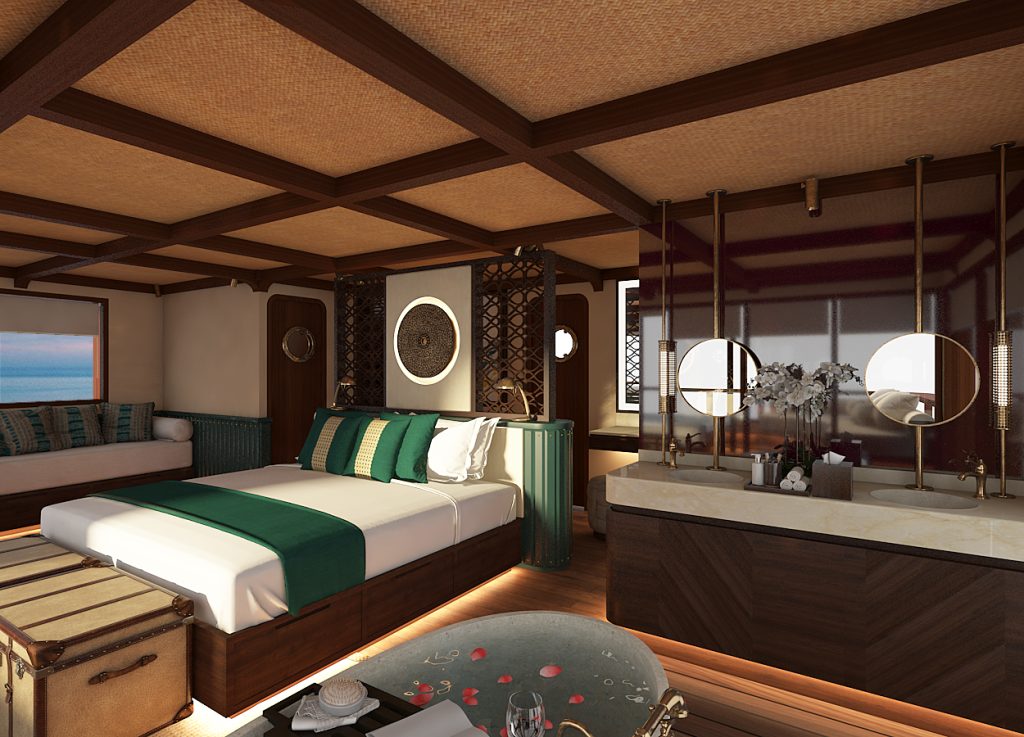 Yacht interior image