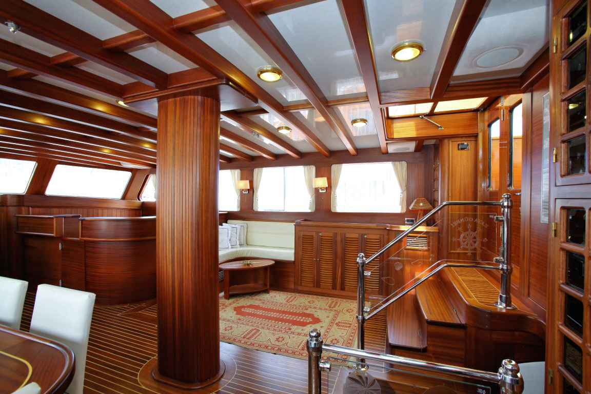 Yacht interior image