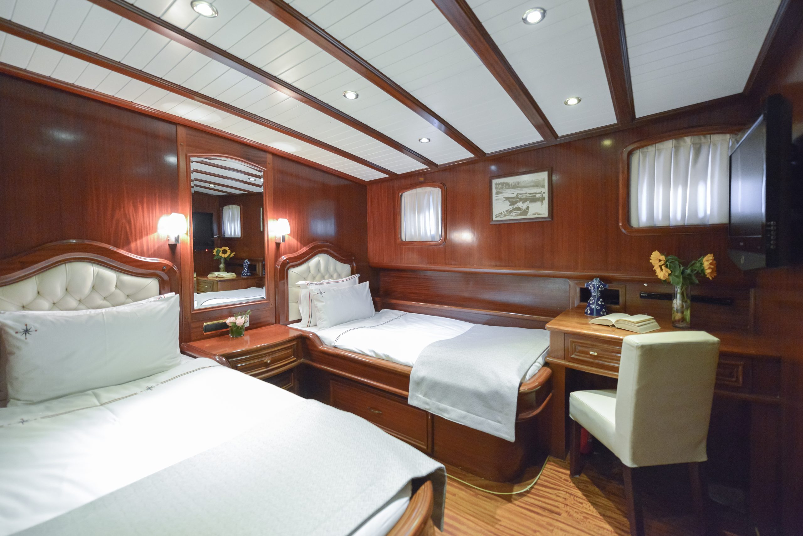 Yacht interior image