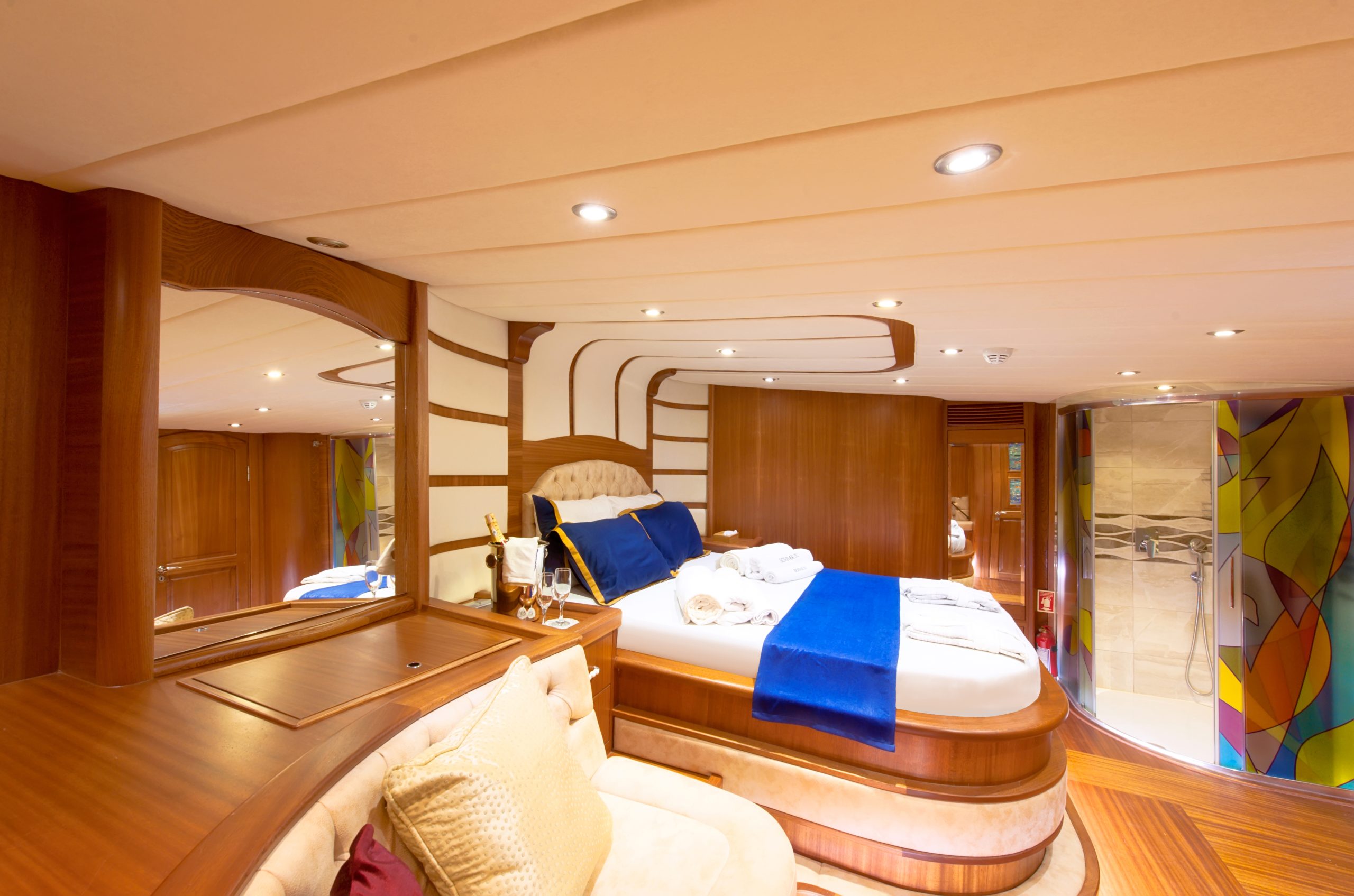 Yacht interior image