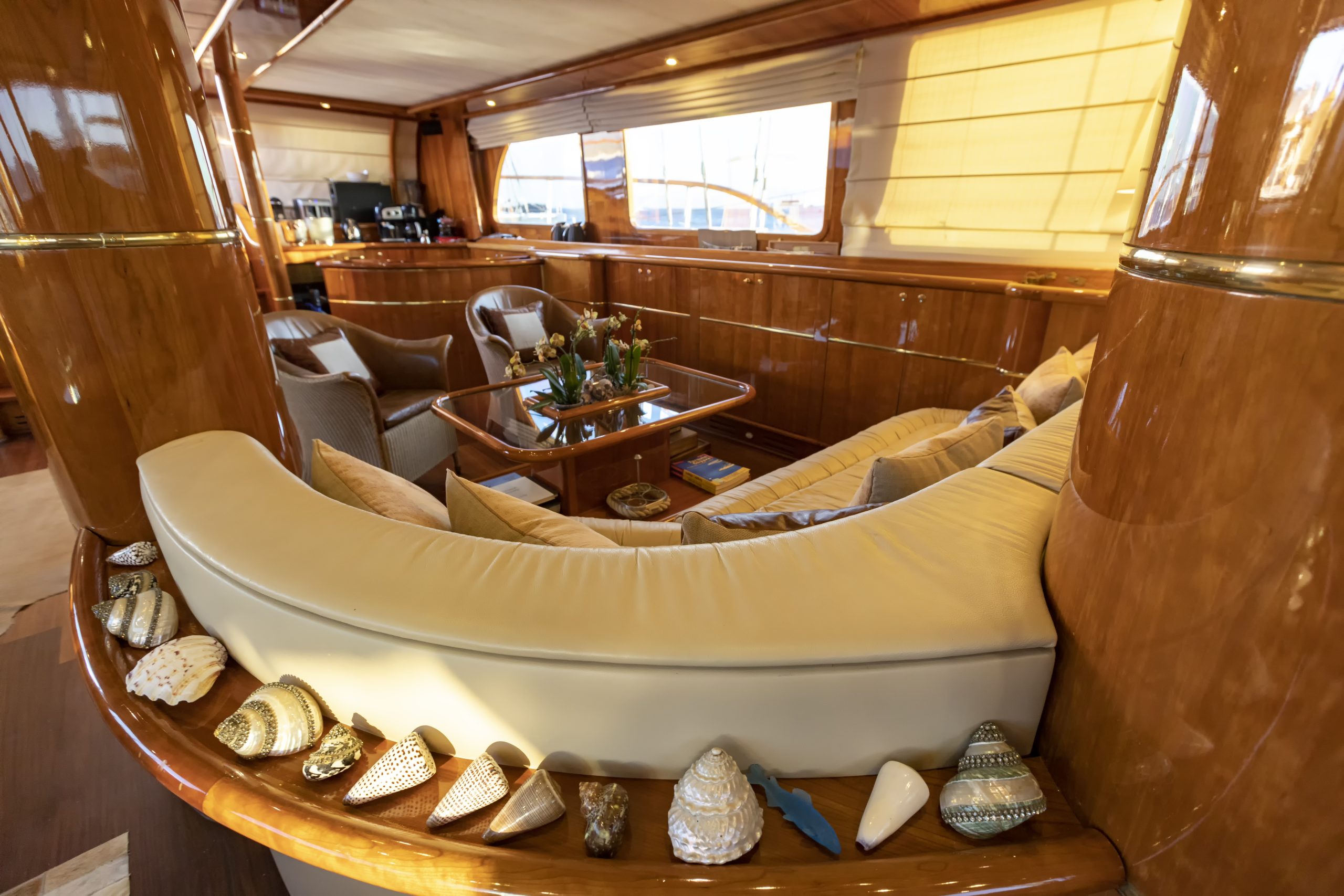Yacht interior image