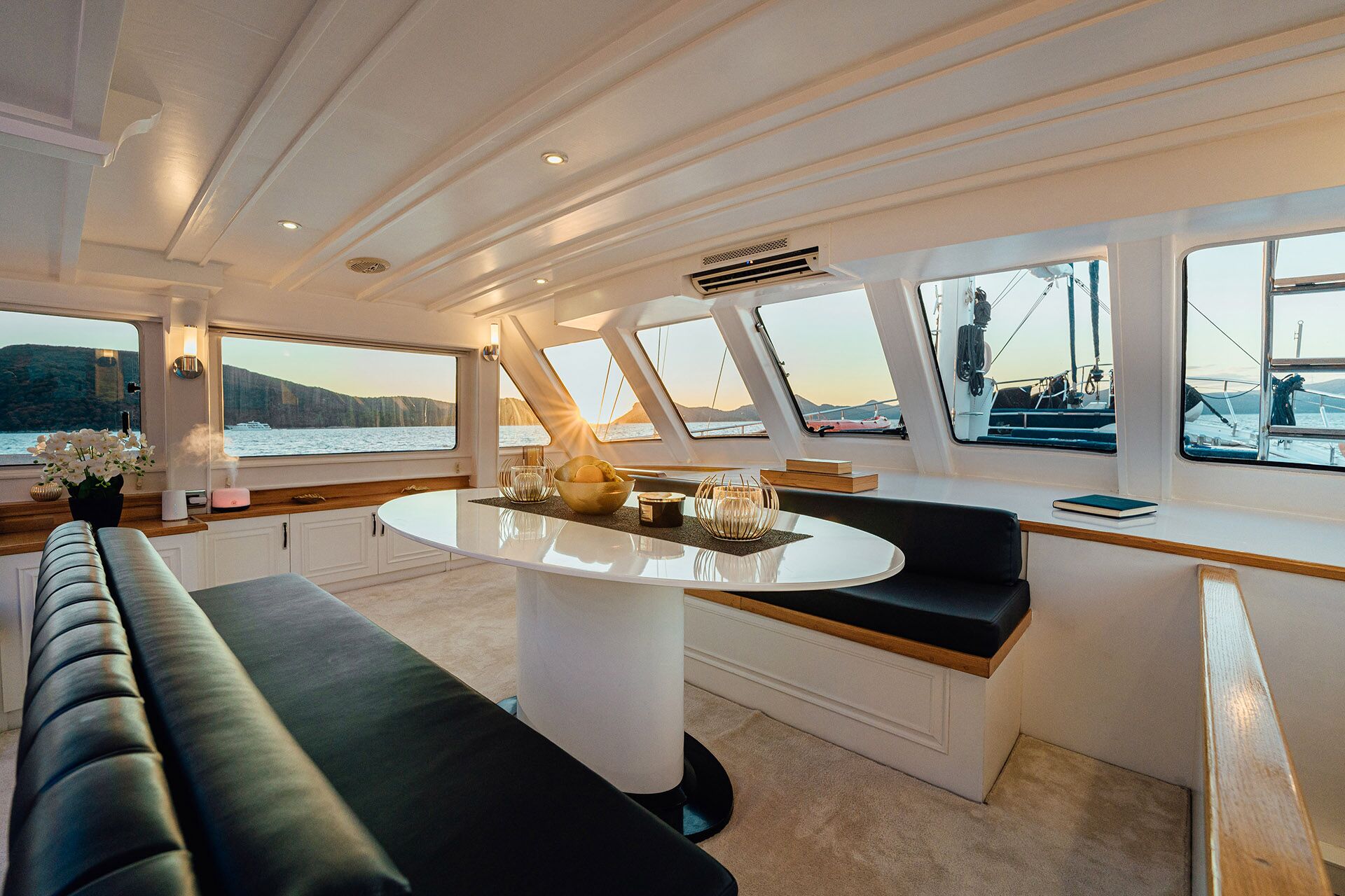 Yacht interior image