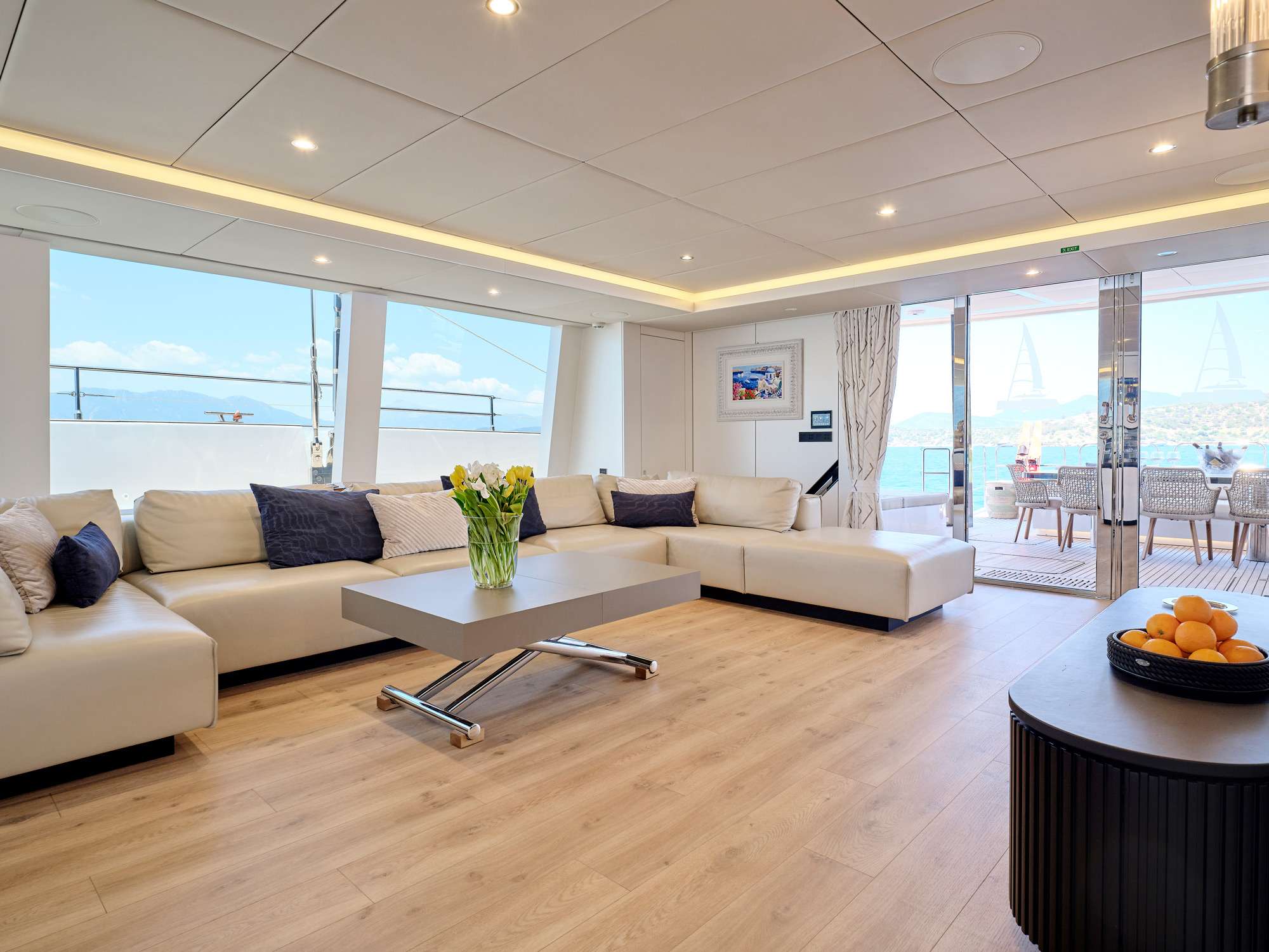 Yacht interior image