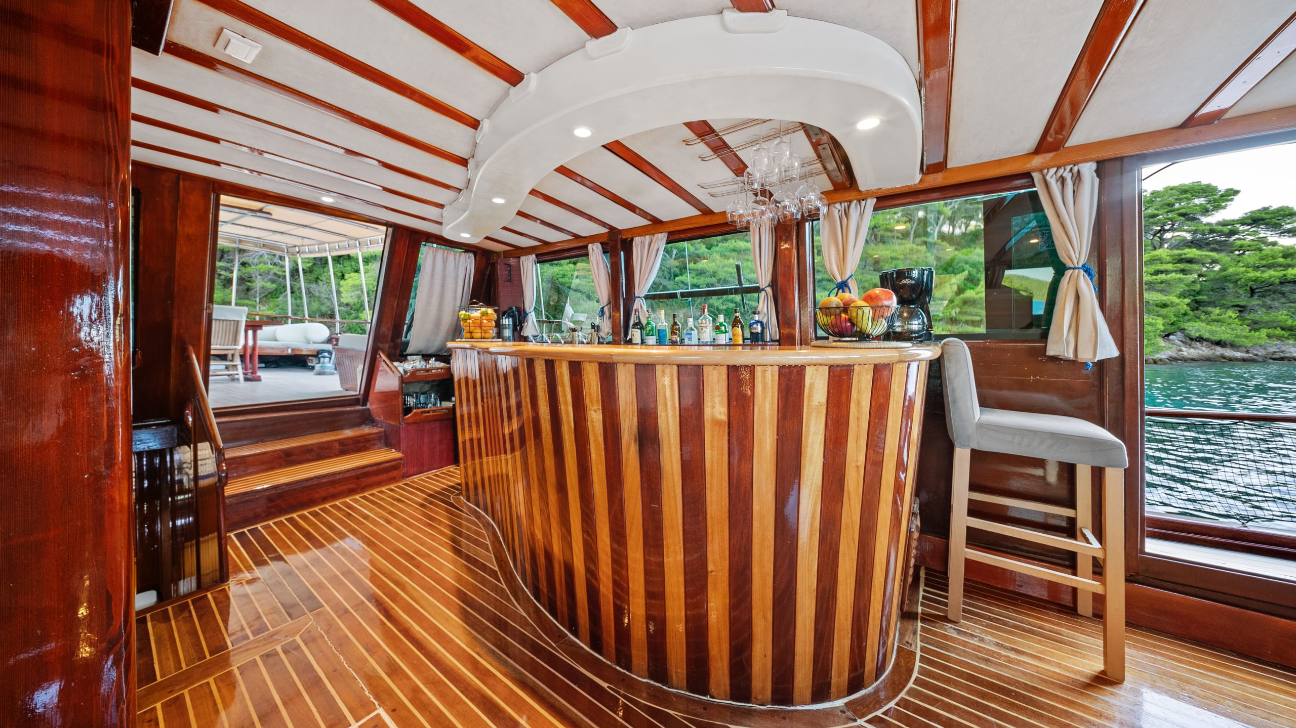 Yacht interior image