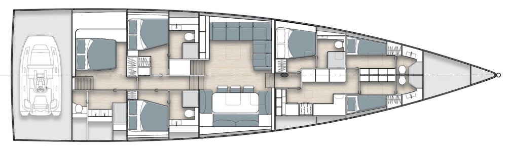 Yacht interior image