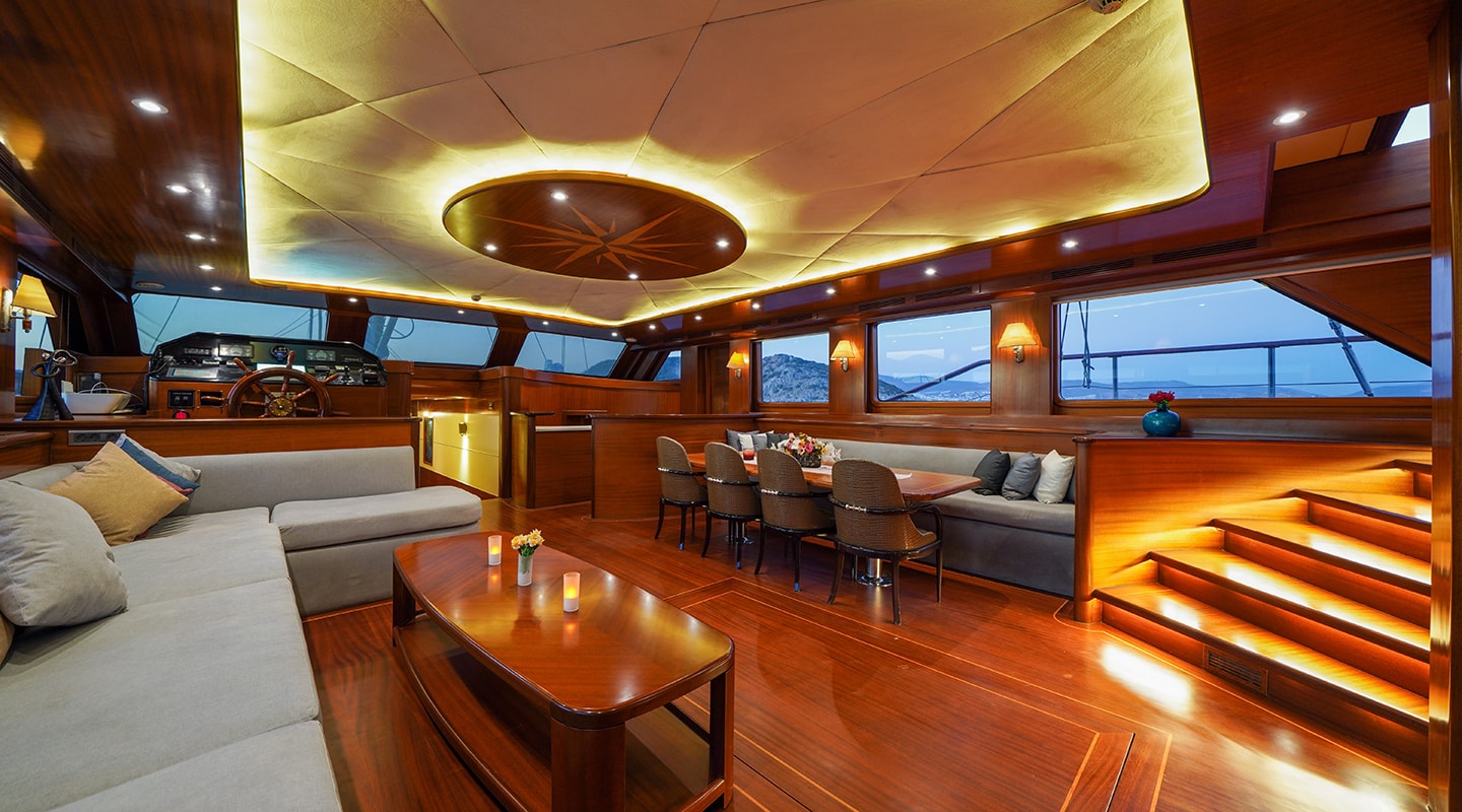 Yacht interior image