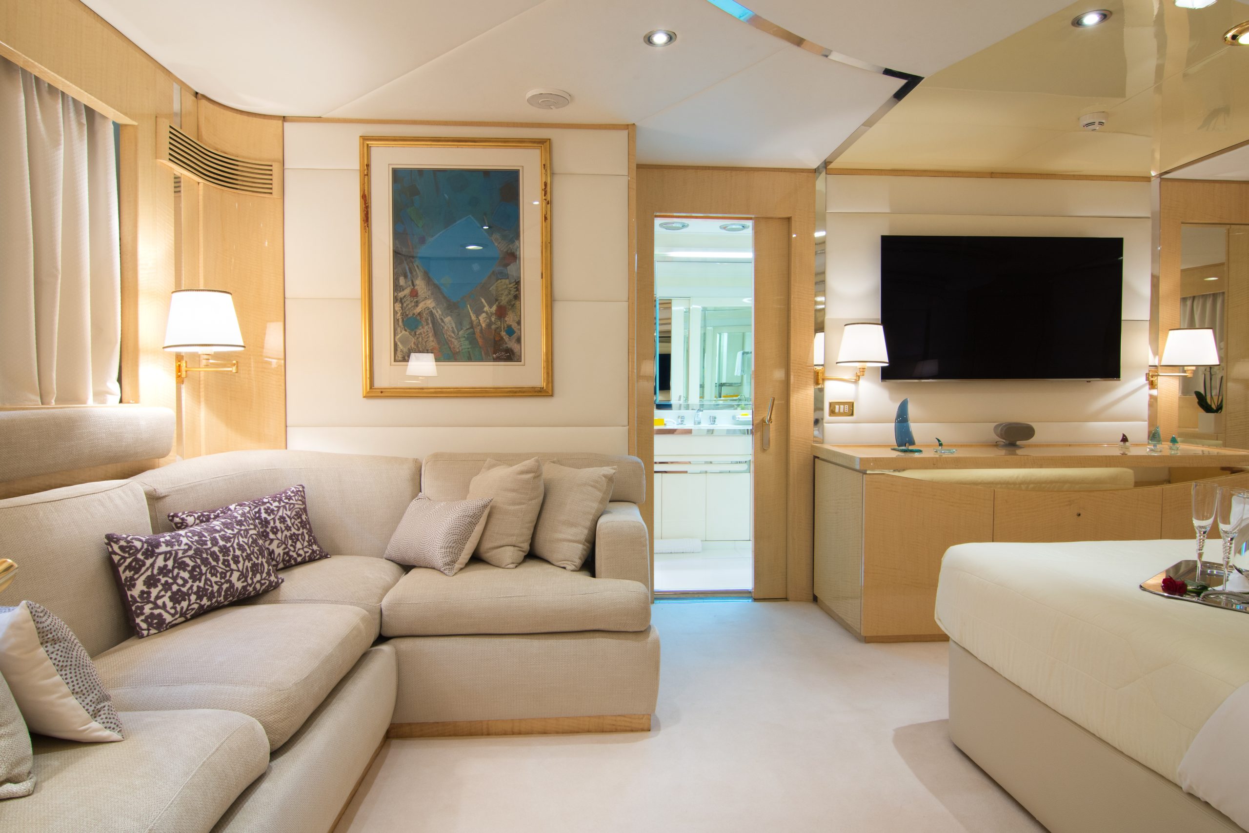 Yacht interior image