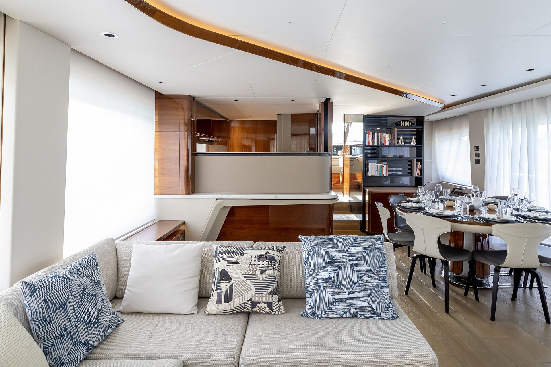 Yacht interior image