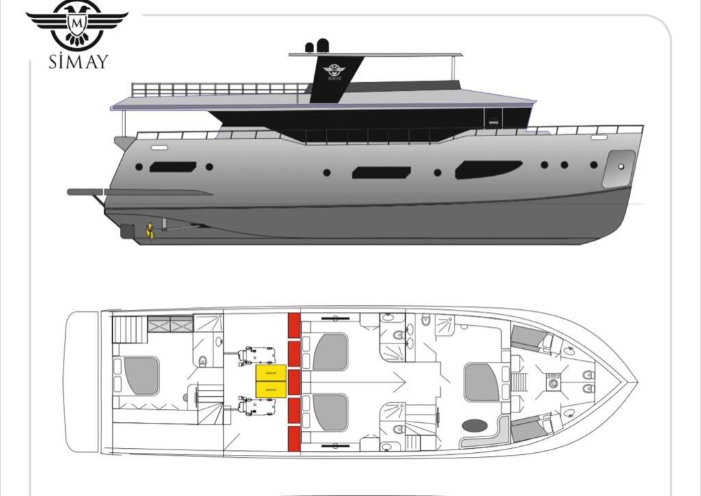 Yacht interior image