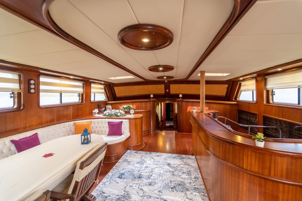Yacht interior image