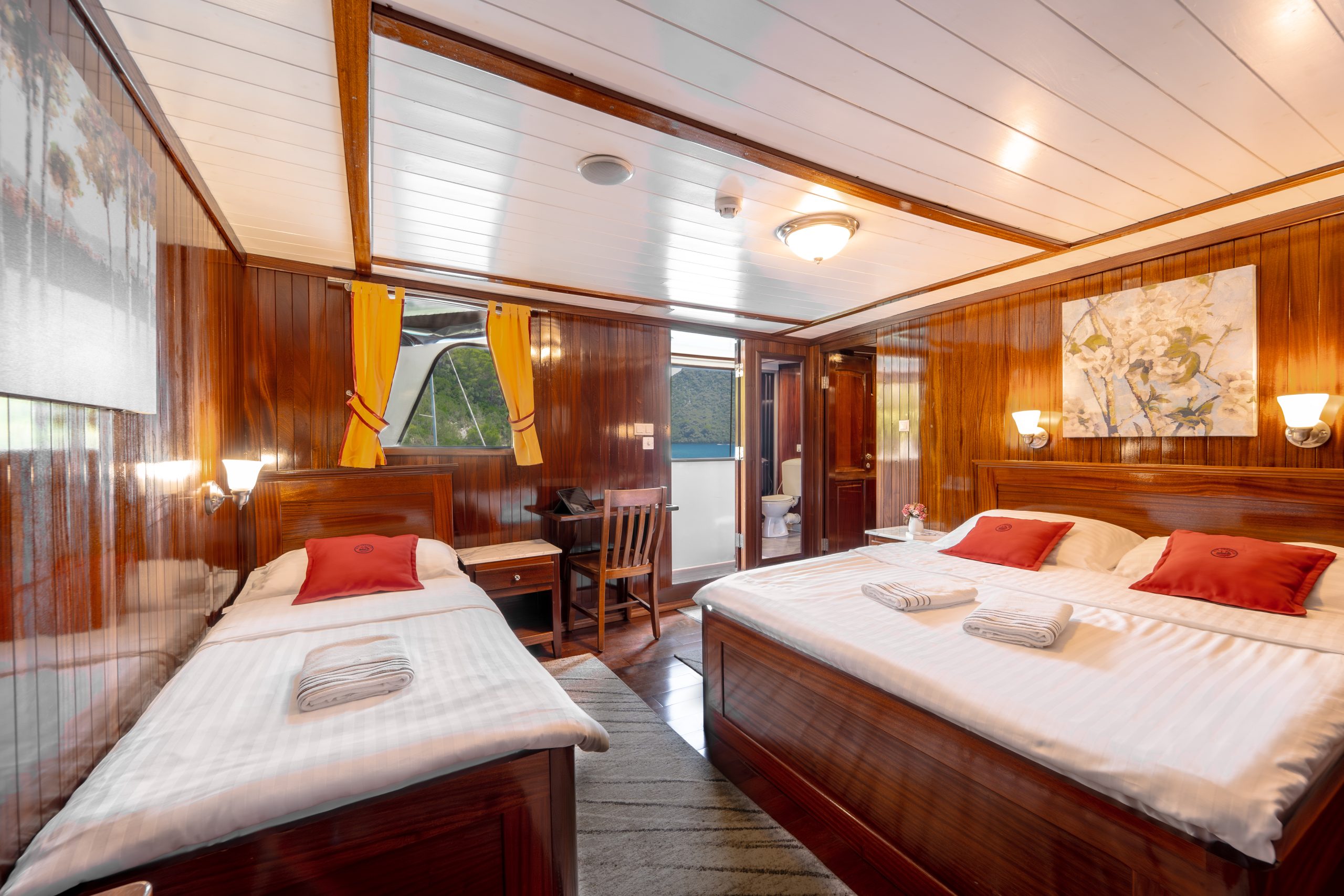 Yacht interior image