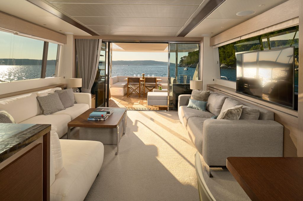 Yacht interior image